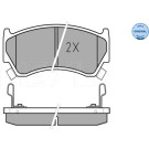 Meyle | Bremsbelagsatz, Scheibenbremse | 025 230 0415/W