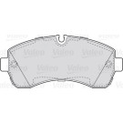 Valeo | Bremsbelagsatz, Scheibenbremse | 301881