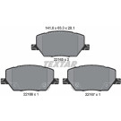 Textar Bremsbelagsatz, Scheibenbremse Q+ 2216501
