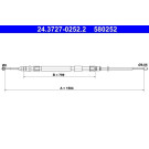 2 x ATE Seilzug, Feststellbremse | 24.3727-0252.2