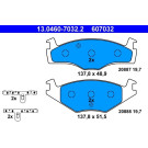 13.0460-7032.2 Bremsbelagsatz, Scheibenbremse