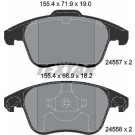 Textar Bremsbelagsatz, Scheibenbremse Q+ 2455701 Textar Bremsbelagsatz, Scheibenbremse Q+ 2455701