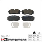 26800.175.2 Bremsbelagsatz, Scheibenbremse