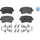 Meyle | Bremsbelagsatz, Scheibenbremse | 025 246 0617/K1