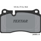 Textar | Bremsbelagsatz, Scheibenbremse | 2409803