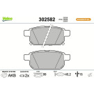 Valeo Bremsbelagsatz, Scheibenbremse ESSENTIAL 302582 Valeo Bremsbelagsatz, Scheibenbremse ESSENTIAL 302582