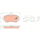 GDB1293 Bremsbelagsatz, Scheibenbremse COTEC GDB1293 Bremsbelagsatz, Scheibenbremse COTEC