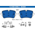 13.0460-2650.2 Bremsbelagsatz, Scheibenbremse