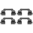 Hella | Zubehörsatz, Scheibenbremsbelag | 8DZ 355 203-151