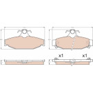 GDB4089 Bremsbelagsatz, Scheibenbremse GDB4089 Bremsbelagsatz, Scheibenbremse
