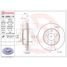 Brembo | Bremsscheibe | 09.5906.14