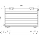 Valeo | Kondensator, Klimaanlage | 818104