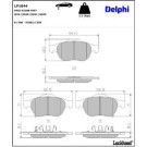 Delphi Bremsbelagsatz, Scheibenbremse LP1844