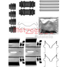 Metzger 109-1836 Zubehörsatz, Scheibenbremsbelag