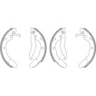 Textar | Bremsbackensatz | 83027600