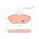 GDB1194 Bremsbelagsatz, Scheibenbremse COTEC GDB1194 Bremsbelagsatz, Scheibenbremse COTEC
