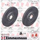 Zimmermann | Bremsscheibe | 100.1240.53