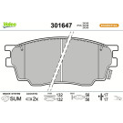 301647 Bremsbelagsatz, Scheibenbremse ESSENTIAL