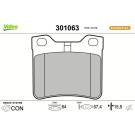 301063 Bremsbelagsatz, Scheibenbremse ESSENTIAL