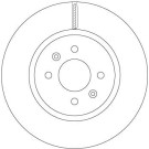 DF6842 Bremsscheibe DF6842 Bremsscheibe