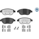 Meyle | Bremsbelagsatz, Scheibenbremse | 025 236 0019/PD