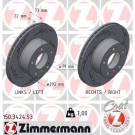Zimmermann | Bremsscheibe | 150.3424.53