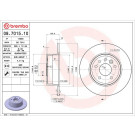 Brembo | Bremsscheibe | 08.7015.10