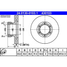 ATE | Bremsscheibe | 24.0130-0103.1