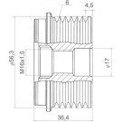 Valeo | Generatorfreilauf | 588431