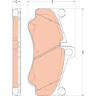 GDB1863 Bremsbelagsatz, Scheibenbremse GDB1863 Bremsbelagsatz, Scheibenbremse