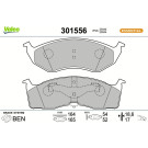 301556 Bremsbelagsatz, Scheibenbremse ESSENTIAL