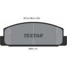 Textar | Bremsbelagsatz, Scheibenbremse | 2003101