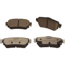 Bremsbelagsatz, Scheibenbremse QUARO SILVER CERAMIC QP8267C