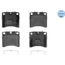 025 206 5217 Bremsbelagsatz, Scheibenbremse MEYLE-ORIGINAL: True to OE.