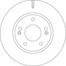 TRW | Bremsscheibe | DF6936