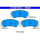 13.0460-5926.2 Bremsbelagsatz, Scheibenbremse