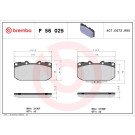 Brembo | Bremsbelagsatz, Scheibenbremse | P 56 025