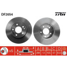 TRW | Bremsscheibe | DF2654
