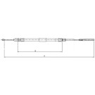 44008700 Seilzug, Feststellbremse