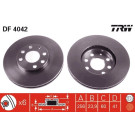 TRW | Bremsscheibe | DF4042