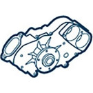 04 2000 201200 Wasserpumpe, Motorkühlung