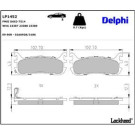 Delphi Bremsbelagsatz, Scheibenbremse LP1452