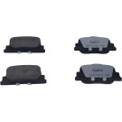 Bremsbelagsatz, Scheibenbremse QUARO SILVER CERAMIC QP0018C