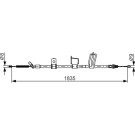 1 987 482 341 Seilzug, Feststellbremse 1 987 482 341 Seilzug, Feststellbremse