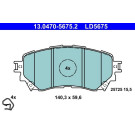 Bremsbelagsatz, Scheibenbremse ATE Ceramic 13.0470-5675.2