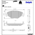 Delphi Bremsbelagsatz, Scheibenbremse LP1654