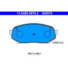 13.0460-5979.2 Bremsbelagsatz, Scheibenbremse