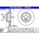 24.0130-0234.2 Bremsscheibe