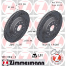 Zimmermann | Bremsscheibe | 100.3309.53