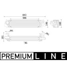 CI 617 000P Ladeluftkühler BEHR *** PREMIUM LINE ***